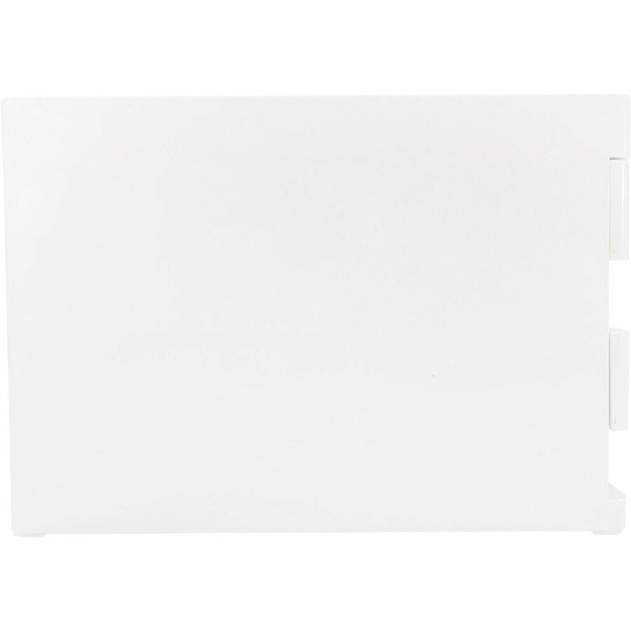 Angle. Business Source - Business Source Multi Drawer Desktop Organizer 4 Compartment 4 Drawer 5.20 x 10.40 x 7.40 - White.
