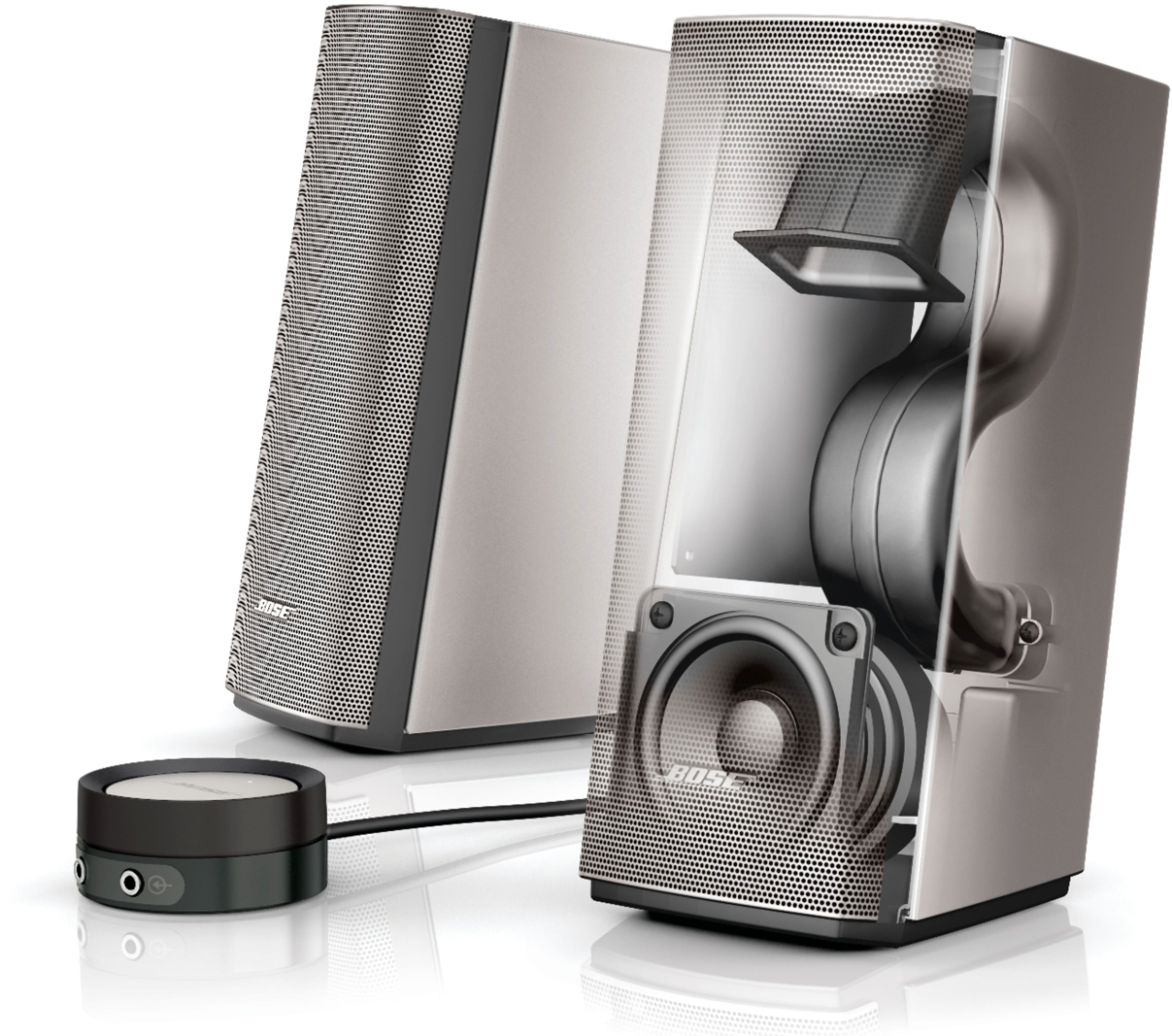 Bose Companion Multimedia Speaker System 2 Piece White 1300 Best Buy