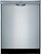 Front Standard. Bosch - Evolution 300 Series 24" Tall Tub Built-In Dishwasher - Stainless-Steel.