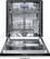 Alt View Standard 4. Bosch - Integra 300 Series 24" Tall Tub Built-In Dishwasher - Wood Like.