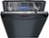 Alt View Standard 3. Bosch - Integra 800 Series 24" Tall Tub Built-In Dishwasher - Black.