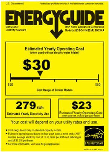 Alt View 40. Bosch - 100 Series 24" Tall Tub Built-In Dishwasher with Stainless-Steel Tub.