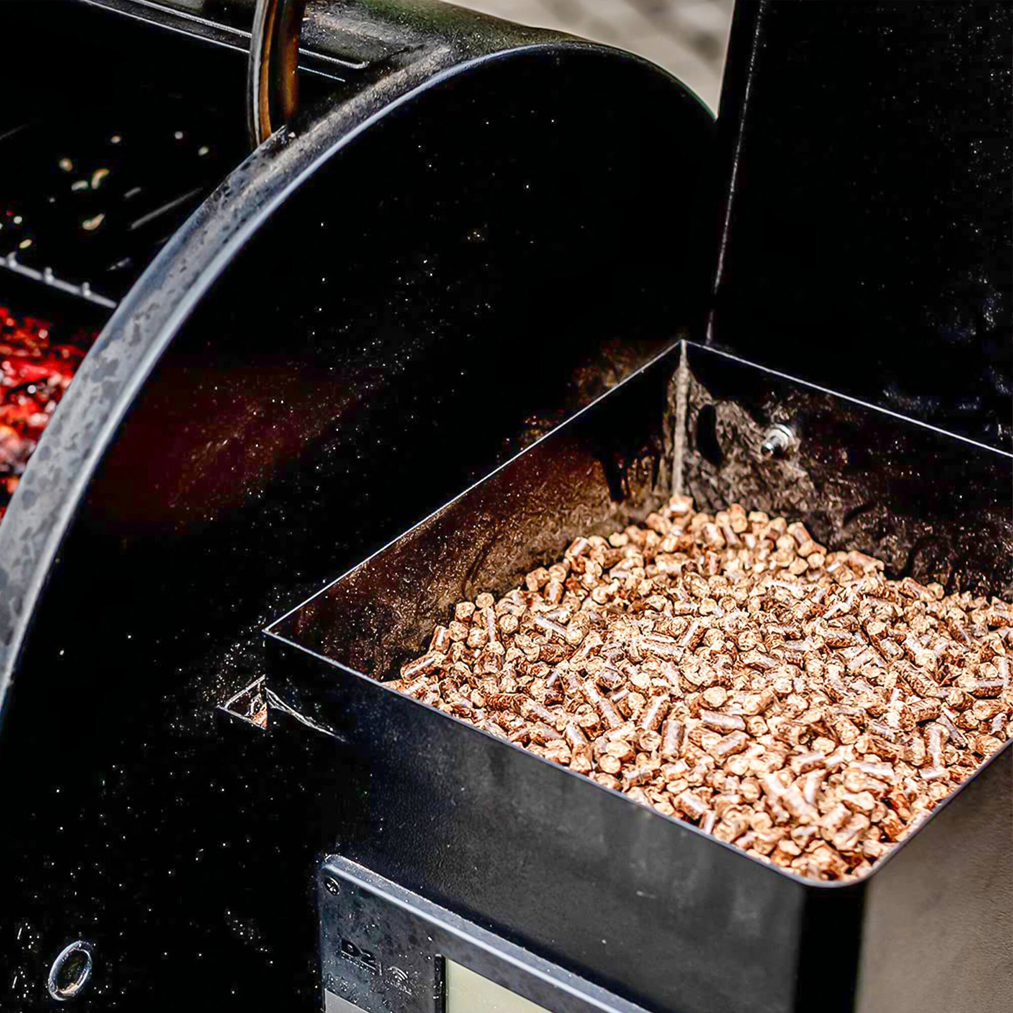 Alt View 8. Bear Mountain BBQ - Bear Mountain BBQ All-Natural Hardwood Hickory Smoker Pellets, 20 Lb (2 Pack) - Natural.