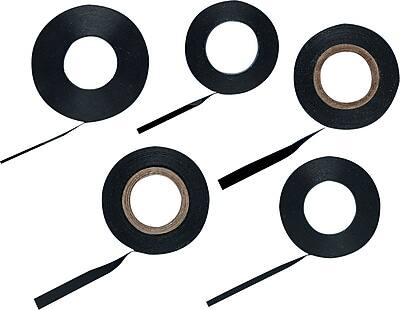 Front. Chartpak - Chartpak Graphic Chart Tape, Glossy Black, 1/16" x 648" (BG6201) - Black.