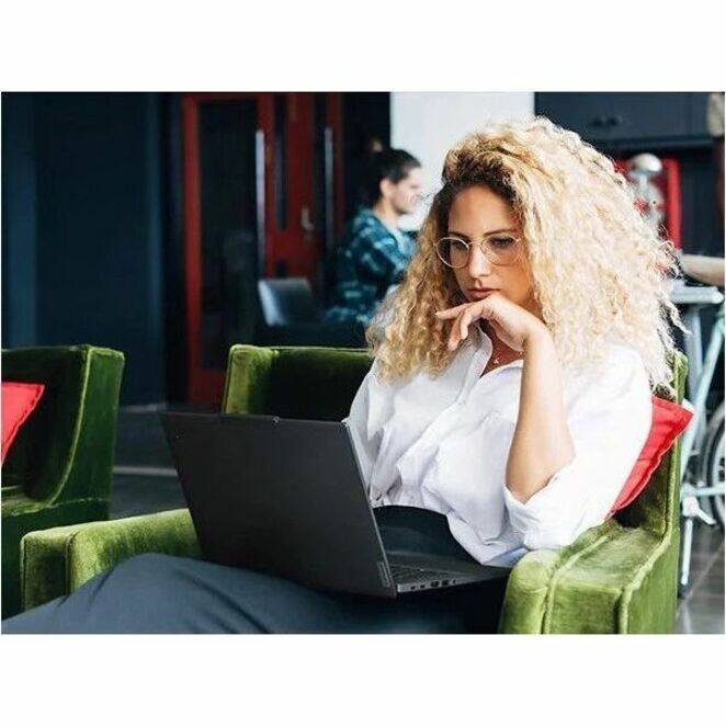 Alt View 5. Lenovo - Lenovo ThinkPad T14 Gen 5 21MC0050US 14" Touchscreen Notebook - WUXGA - AMD Ryzen 7 PRO 8840U - 32 GB - 1 TB SSD - Engli - Black.