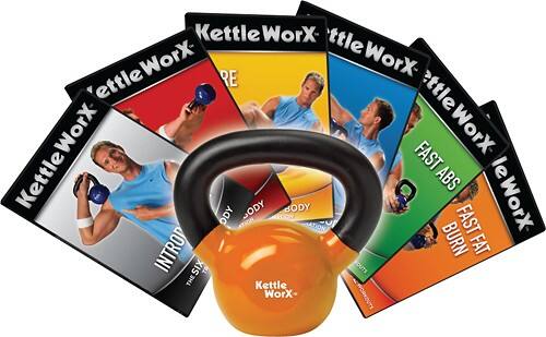 Front Standard. Pivotal 5 - KettleWorx Ultra 15-Lb. Kettlebell.