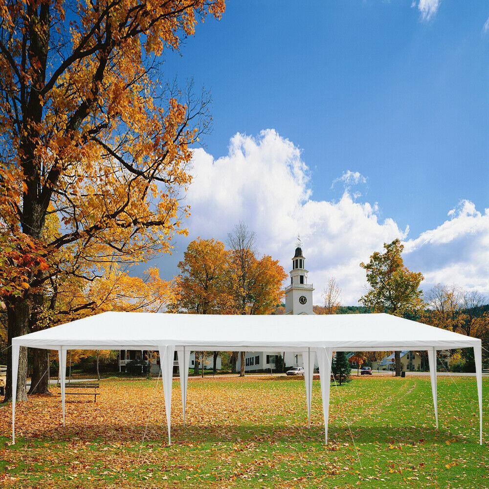 Alt View 6. Winado - 10x30 Party Tent Outdoor Canopy Tent with Removable Sidewalls, White Tents for Parties Waterproof for Backyard Outdoor - White.