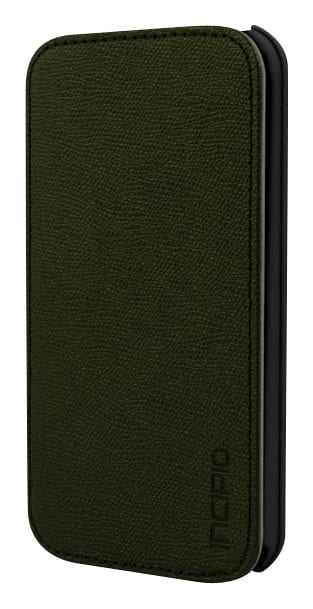 Front. Incipio - Watson Folio Wallet Case for Apple® iPhone® SE, 5s and 5 - Green.