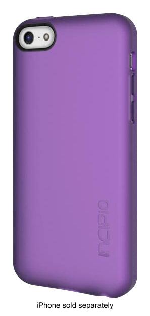 Front. Incipio - NGP Case for Apple® iPhone® 5c - Translucent Purple.