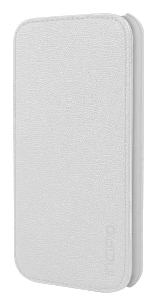 Front. Incipio - Watson Folio Wallet Case for Apple® iPhone® SE, 5s and 5 - White.