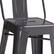 Alt View 12. Simpli Home - Rayne 30 inch Metal Bar Stool (Set of 2) - Grey.