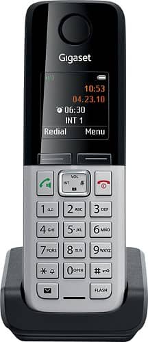 Front Standard. Gigaset - DECT 6.0 Cordless Expansion Phone for Gigaset C300 Series Phone Systems - Silver.