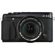 Fujifilm - X-E2 Mirrorless Camera with 18-55mm Lens - Black - Larger Front