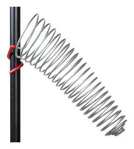 SwirlyGig - SwirlyShtick Drumstick Holder (Right Side) - Silver