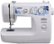Alt View Standard 1. Brother - Refurbished Limited-Edition Project Runway 20-Stitch Sewing Machine - White/Blue.