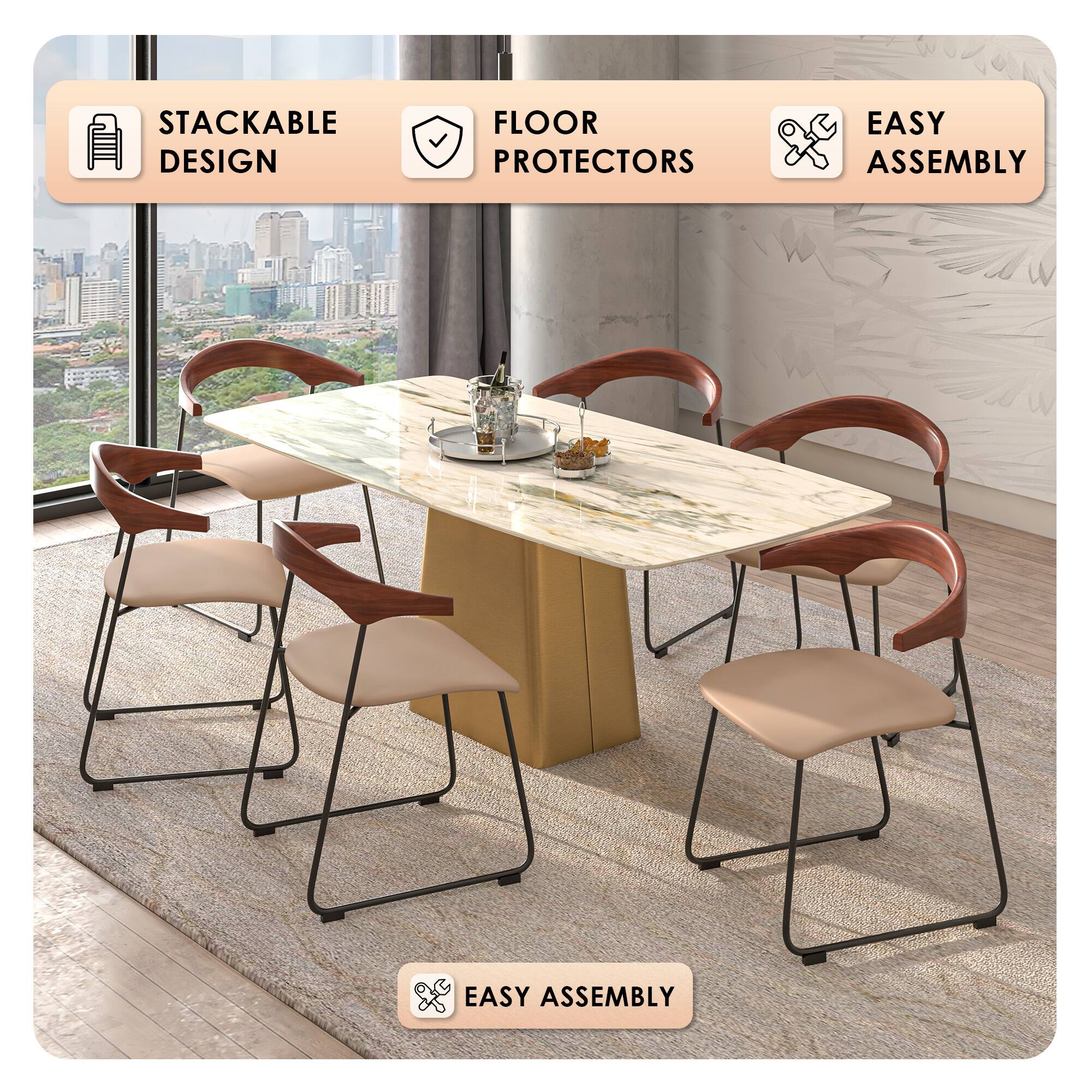 STACKABLE DESIGN  
FLOOR PROTECTORS  
EASY ASSEMBLY