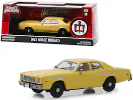 1978 Dodge Monaco "The Greatest American Hero" (1981-1983) TV Series 1/43 Diecast Model Car by Greenlight - Yellow