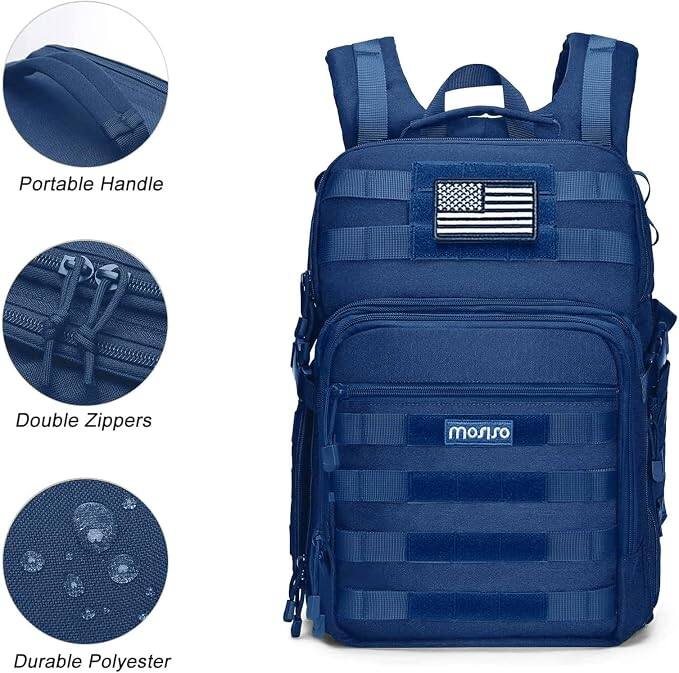 Portable Handle Double Zippers Durable Polyester