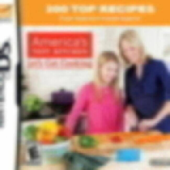 Front. Nintendo - America's Test Kitchen: Let's Get Cooking - Nintendo DS.
