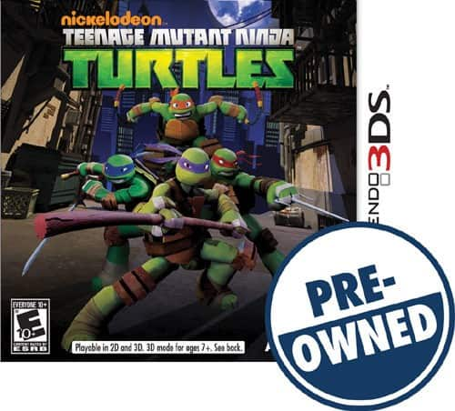 Best Buy: Teenage Mutant Ninja Turtles Pre-owned Nintendo 3ds