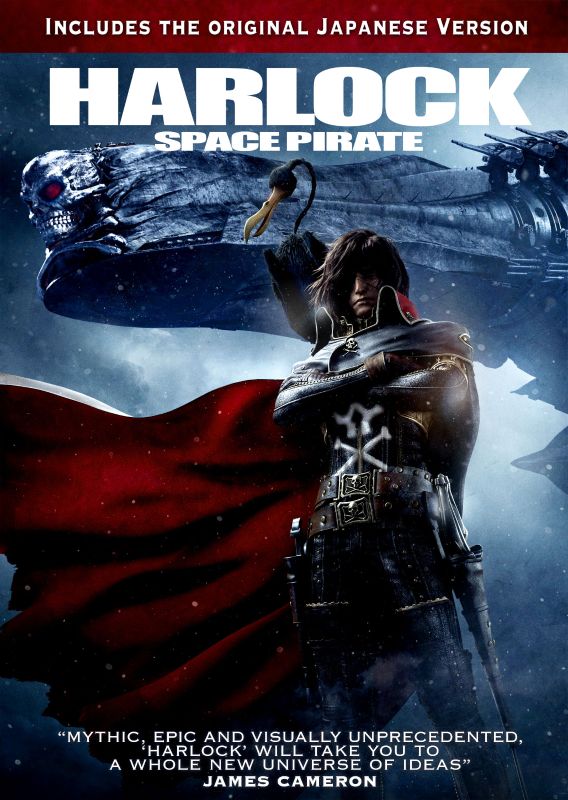 Harlock: Space Pirate [DVD] [2013]