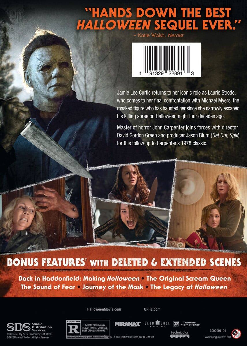 Back. Halloween (DVD New Box Art) [DVD].