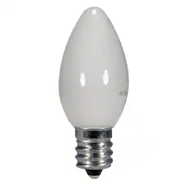 SATCO - C7 E12 (Candelabra) LED Bulb Warm White 5 Watt Equivalence 1 pk