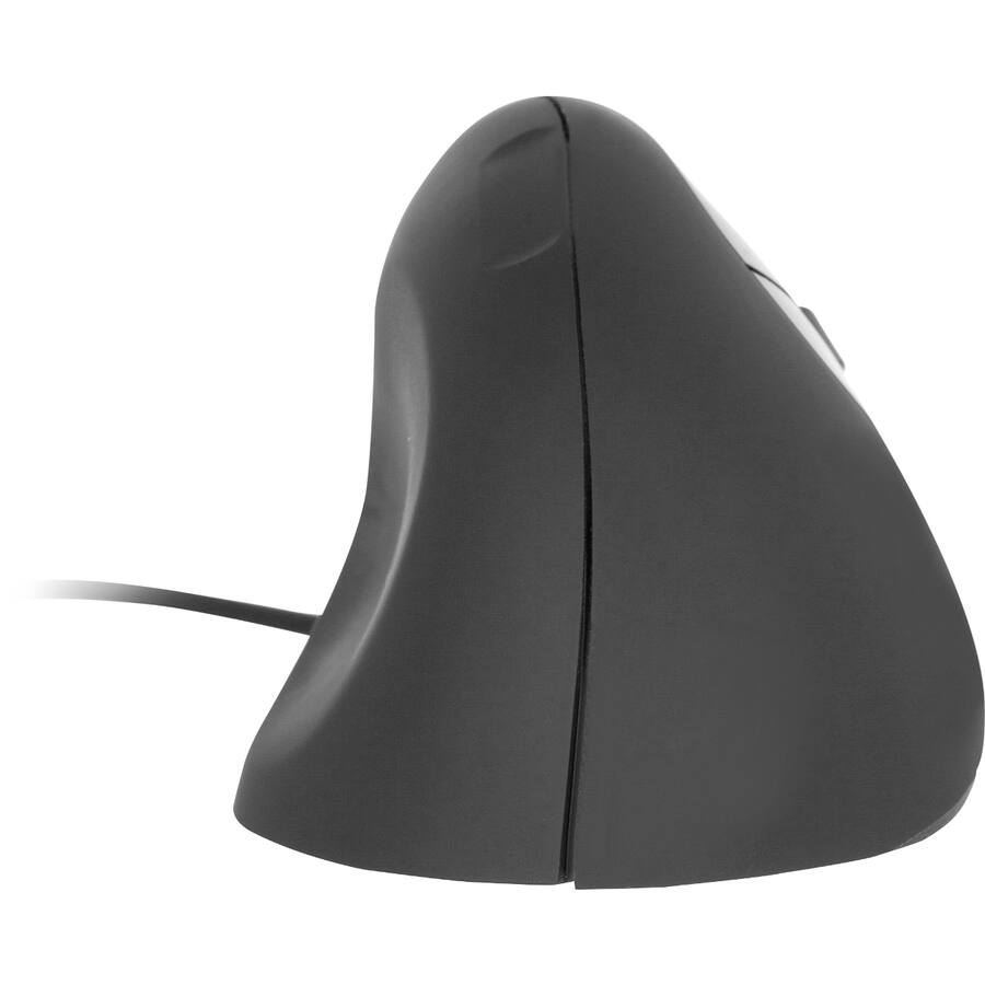 Alt View 2. Urban Factory - Urban Factory Wireless ergonomic USB mouse - Optical - Wireless - Radio Frequency - Black - USB - 1600 dpi - Scroll - Black.