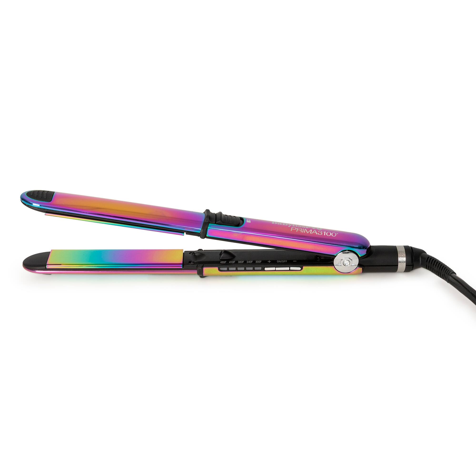 Left. BaBylissPRO - Nano Titanium Prima3100 & Prima2000 Styling Irons Prepack BNTPK1RB - Iridescent.