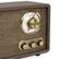 Alt View 12. Victrola - Retro Wood Bluetooth AM/FM Radio - Espresso.