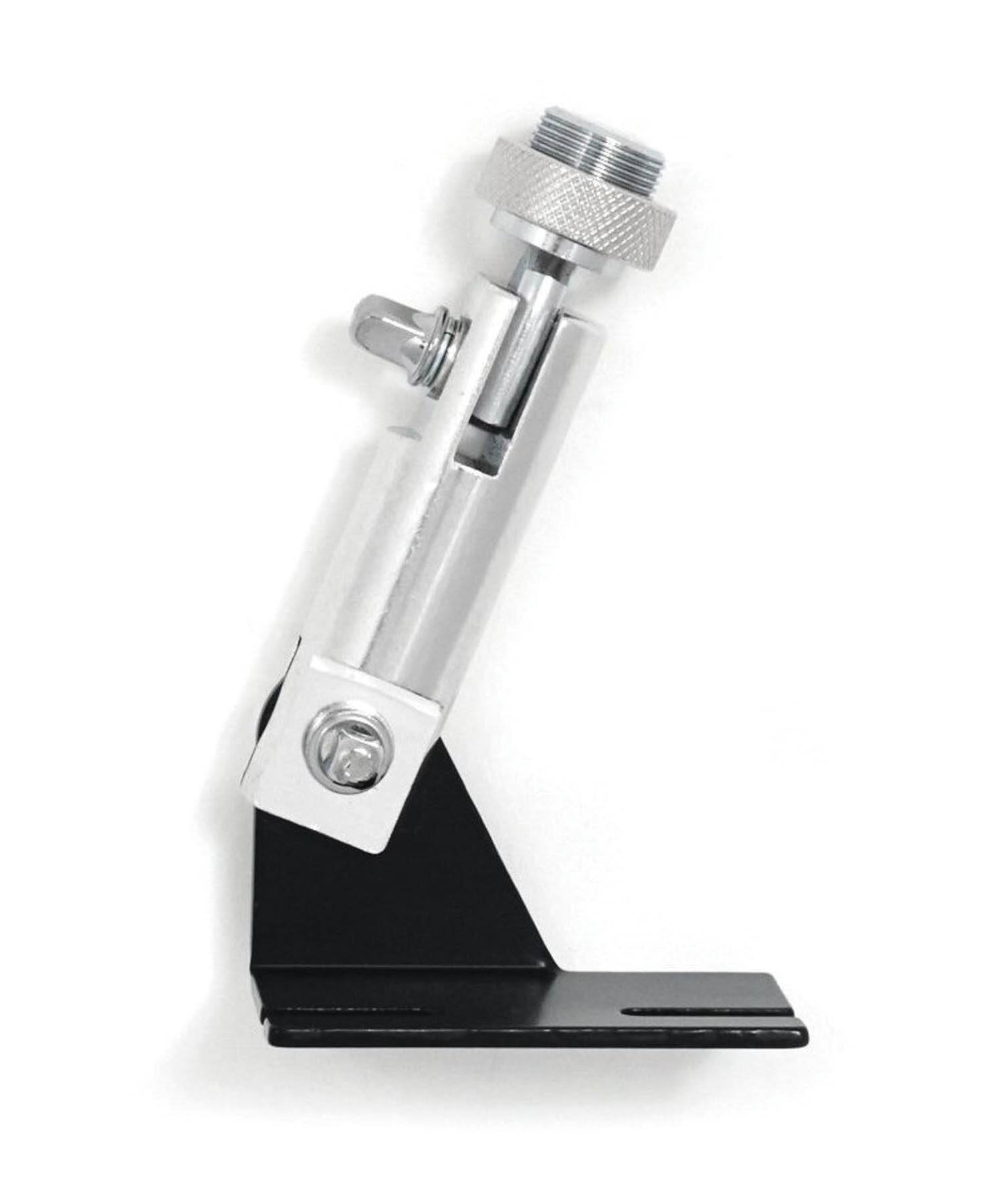 Front. Gibraltar Hardware - Internal Bass Drum Microphone Holder Mount, Attaches Securely to Lug Screws Inside Shell, Compact Design for Studio.