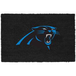 The Memory Company - Carolina Panthers Team Colors Doormat - Multicolor