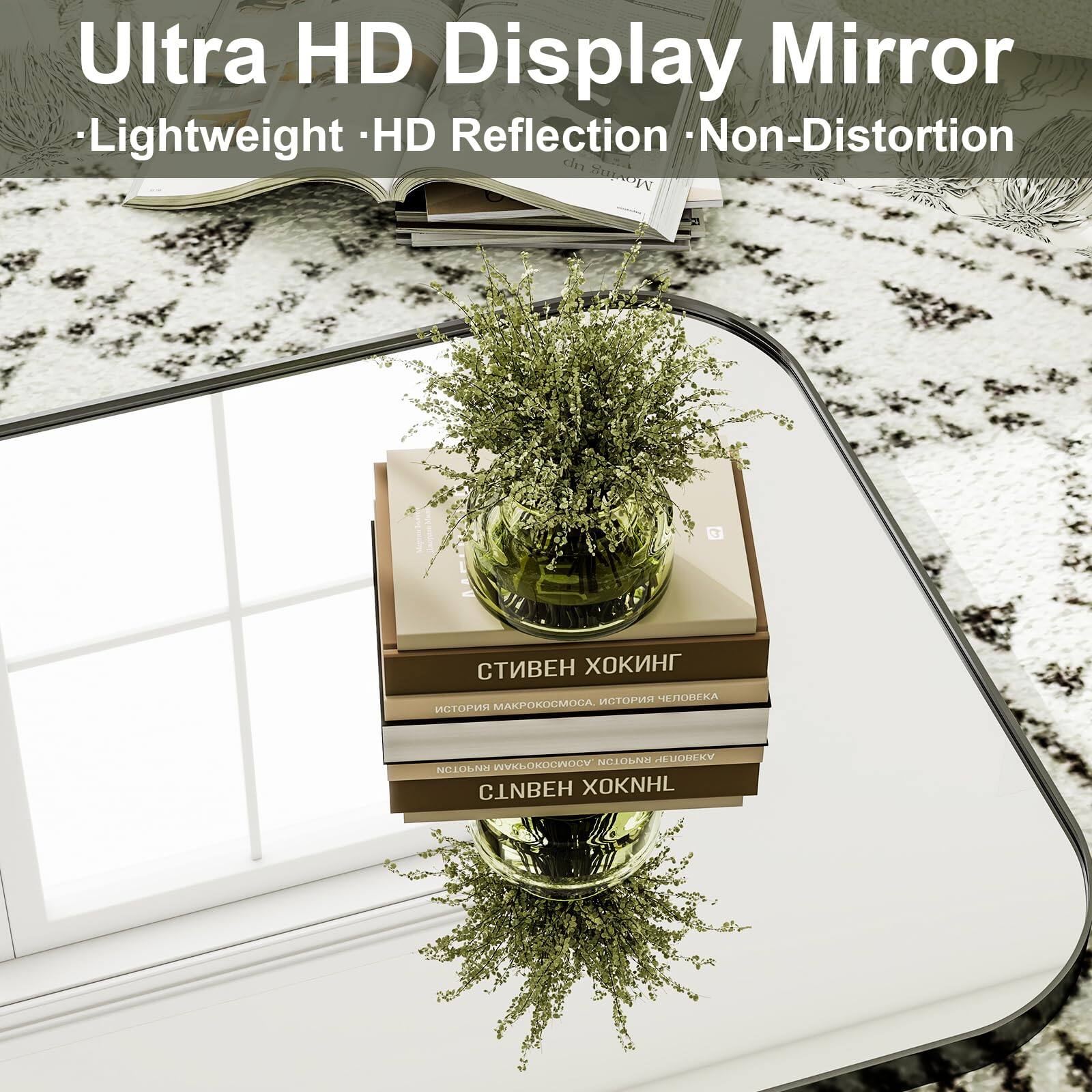 Ultra HD Display Mirror  
- Lightweight  
- HD Reflection  
- Non-Distortion
