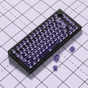 Womier Crystal Jelly keycaps ,Transparent Style Cute keycap for Womier Crystal Jelly keycaps ,Transparent Style Cute keycap for