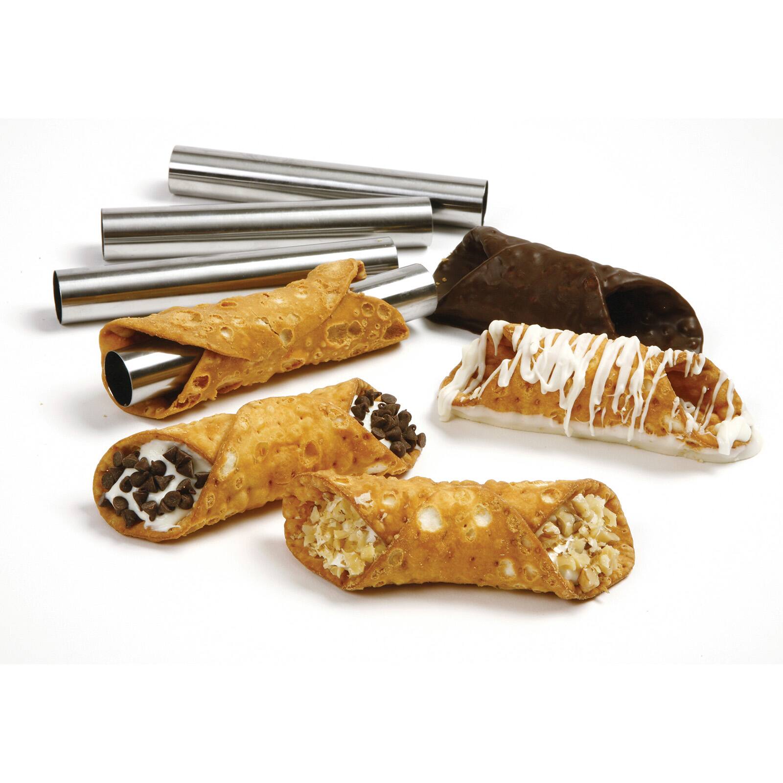 Alt View 3. Norpro - Stainless Steel Cannoli Forms, 5.75-Inch, Set of 4 - Silver.
