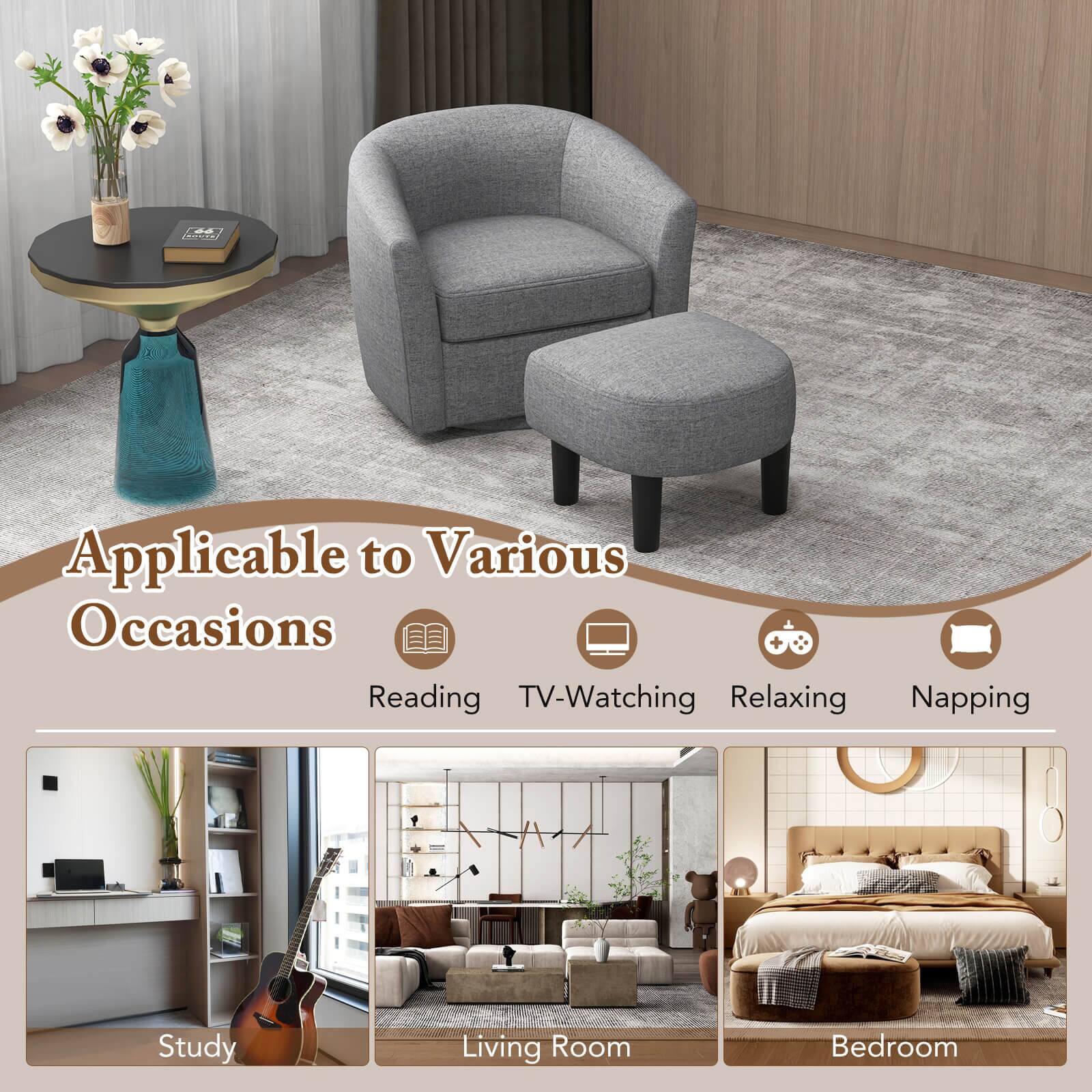 Applicable to Various Occasions: Reading, TV-Watching, Relaxing, Napping, Study, Living Room, Bedroom.