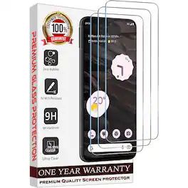Entronix - Clear Screen Protector Compatible with Galaxy S23 Ultra - 3-Piece Combo - Transparent