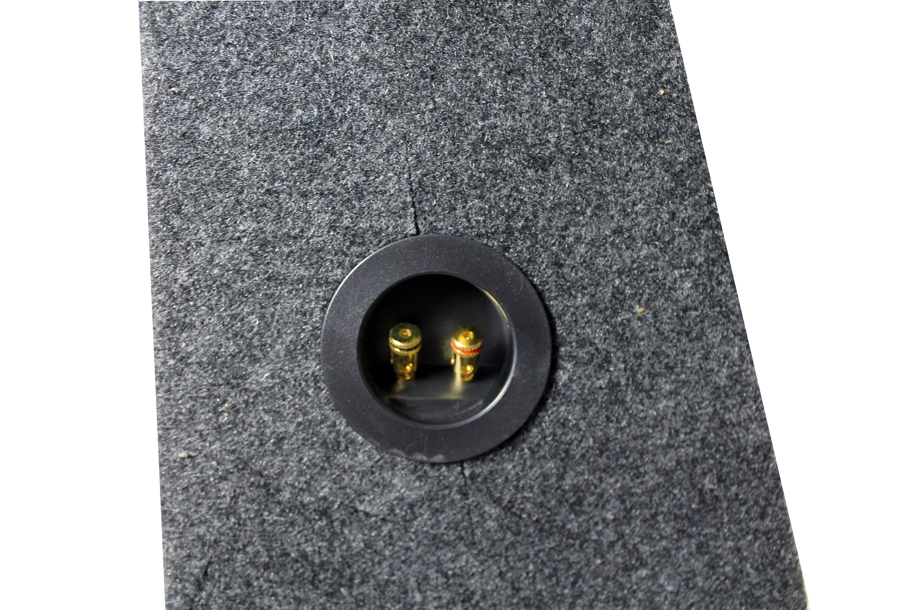 Alt View 10. QPower - Q Power Dual 10" Sealed Heavy Duty Truck Subwoofer Box Enclosure | HD210-TRUCK.