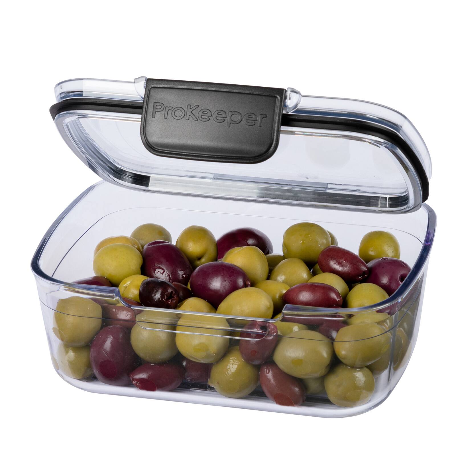 Alt View 4. Progressive International - ProKeeper+ Airtight Mini Deli Storage Container, Clear Plastic - Clear.