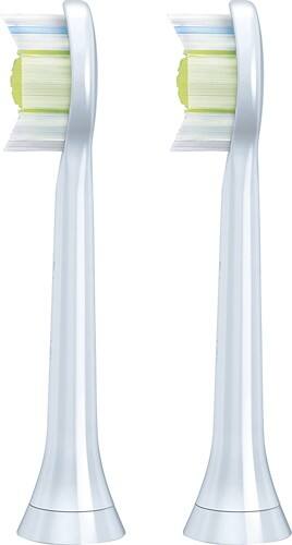 Angle Standard. Philips Sonicare - DiamondClean Replacement Heads (2-Pack) - White.