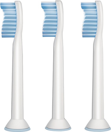  Philips Sonicare - Sensitive Replacement Heads (3-Pack) - White/Blue/Green