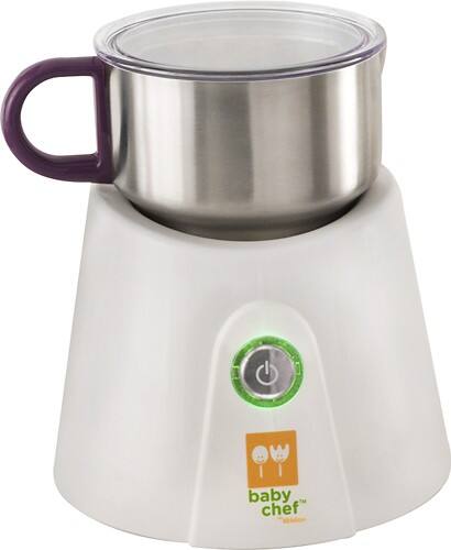 Front Standard. Baby Chef - Flawless 16-Oz. Formula Maker - White.