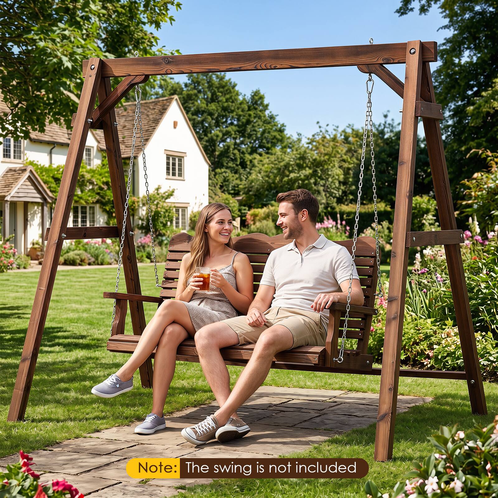 Note: The swing is not included