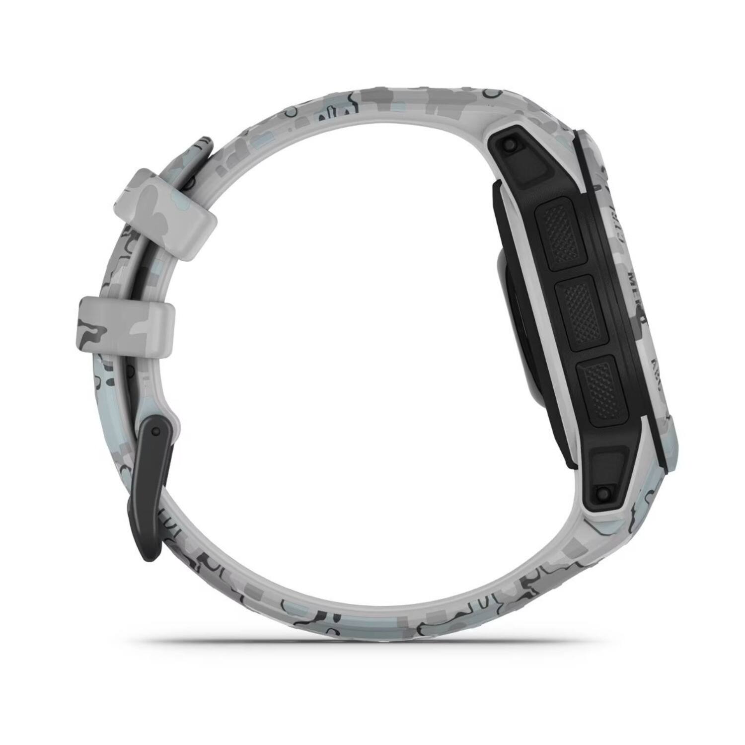 Left. Garmin - Garmin Instinct 2S Camo Multi-GNSS GPS Smartwatch (Mist Camo) - Mist.