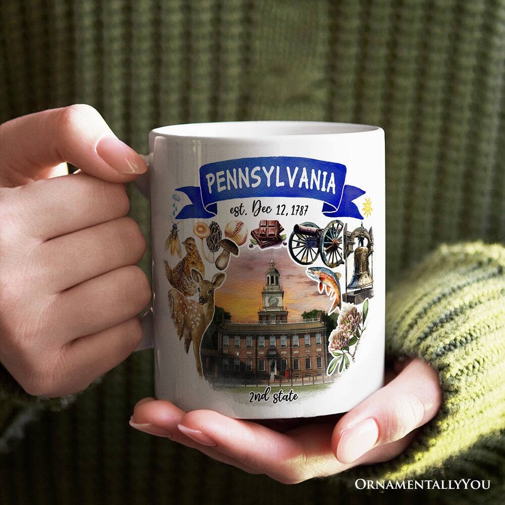 PENNSYLVANIA  
est. Dec 12, 1787  
2nd state  

ORNAMENTALLYOU