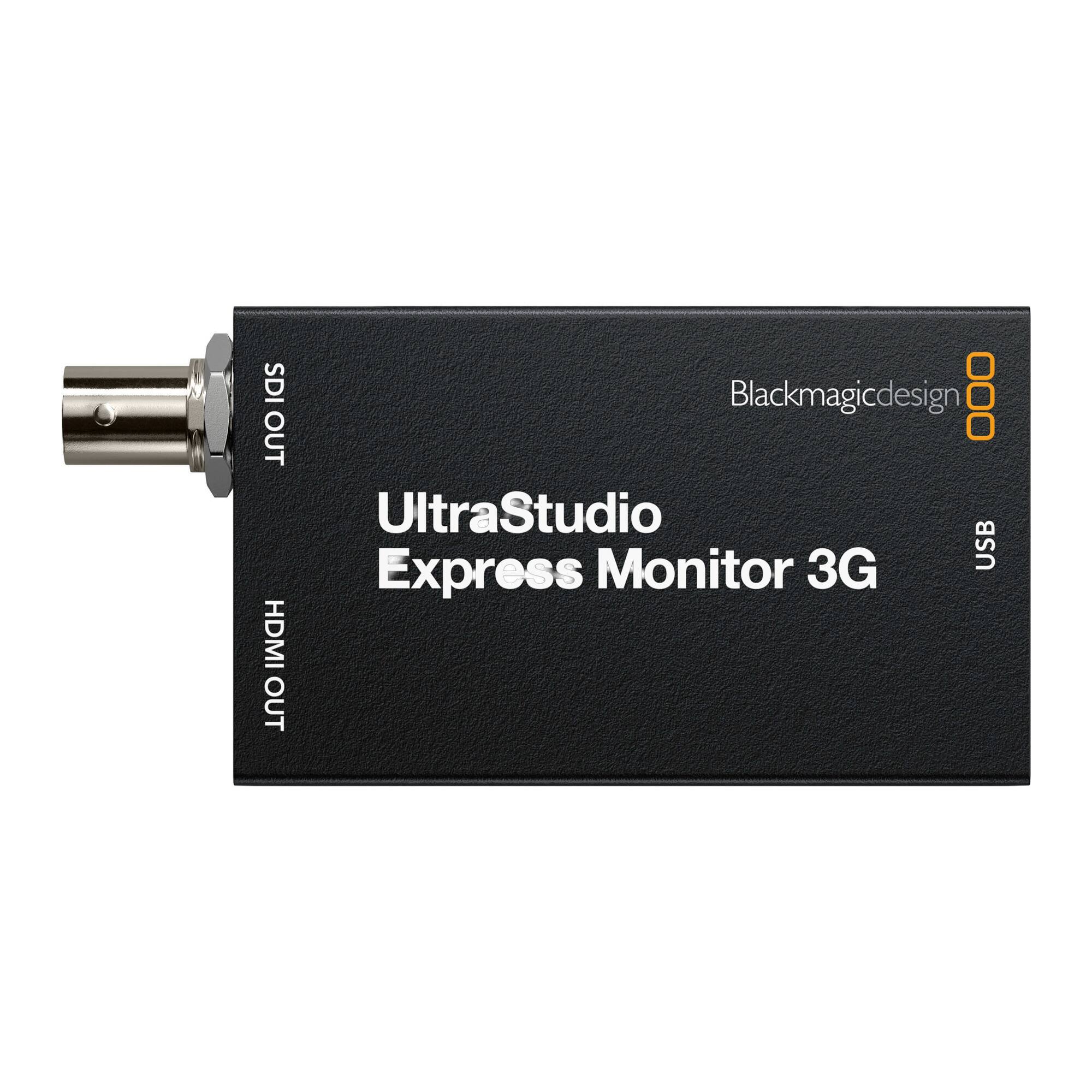 SDI OUT HDMI OUT  
Blackmagicdesign UltraStudio Express Monitor 3G USB