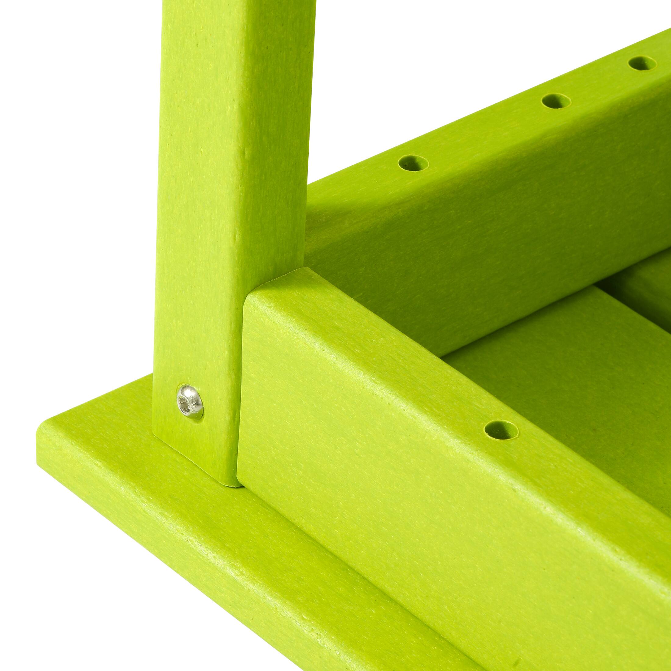 Alt View 4. WestinTrends - WestinTrends Malibu 35" length outdoor Coffee table for Adirondack chair - Lime.