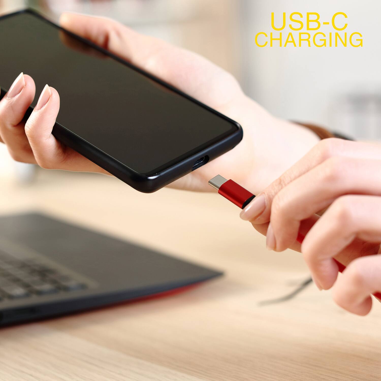 USB-C CHARGING