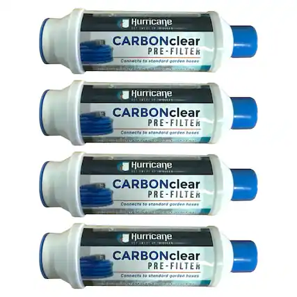 Hurricane CARBONclear PRE-FILTER Connects to standard garden hoses