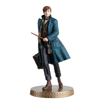 Front. Eaglemoss - Eaglemoss Harry Potter Wizarding World 1:16 Figure | 004t Scamander - Blue.